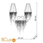 Бра Patrizia Garganti Burlesque PG199 - Схема